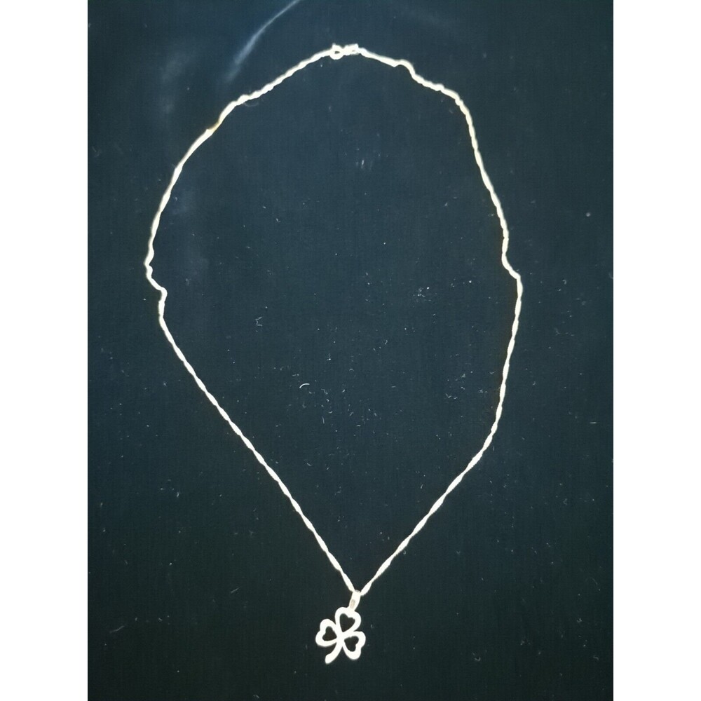 Vintage Krementz 14 Carat Gold Overlay Twist Chain Shamrock 18in NIB